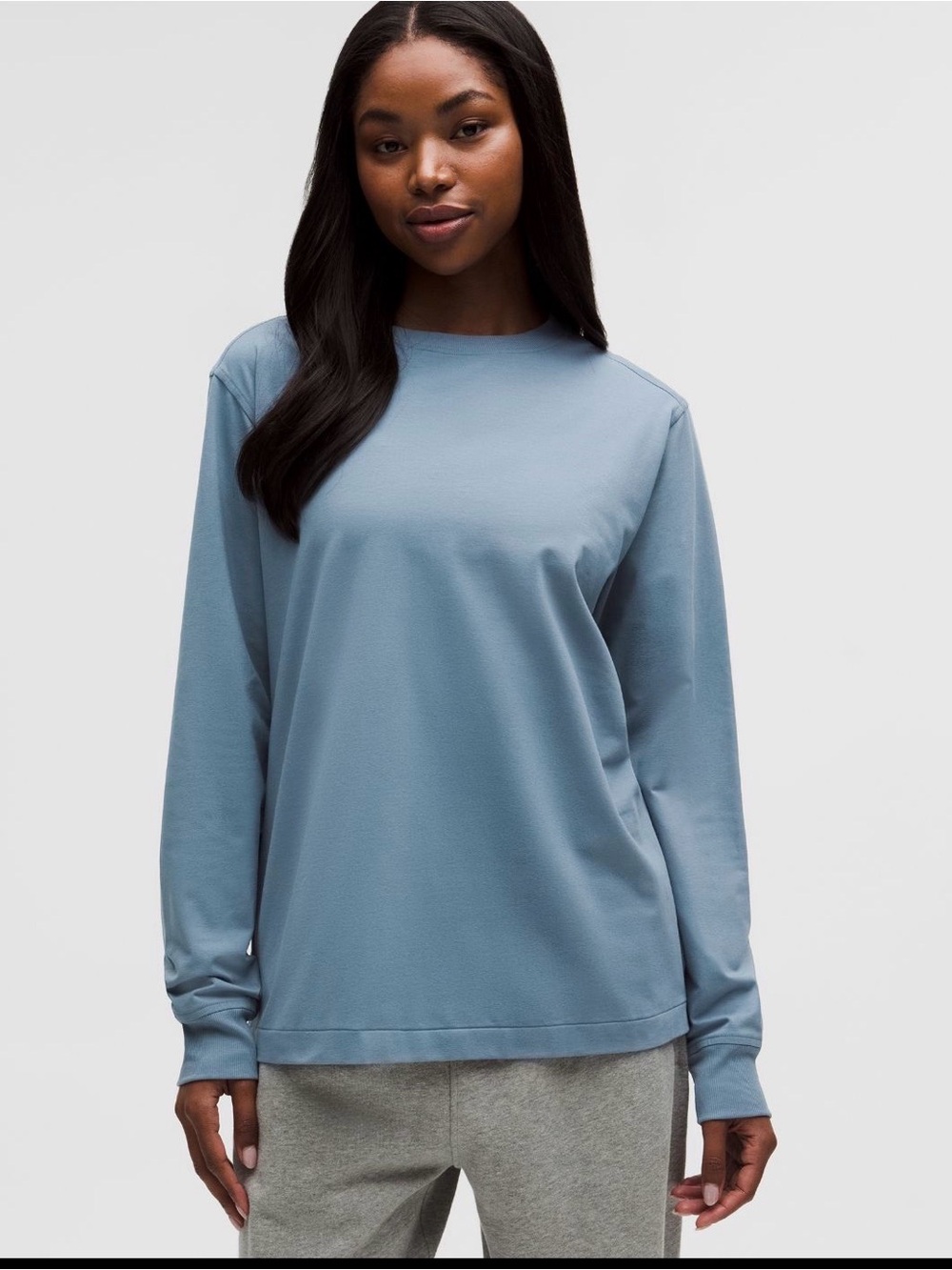 All Yours Organic Cotton Long Sleeve shirt
